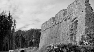 Fort Claudia Südmauer
