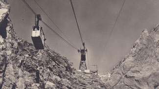 zugspitzseilbahn zugspitze bergstation wettersteingrat